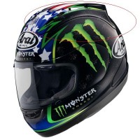 Arai typ-10 RX-7 GP difusery Hopkins Replica vel.XS-XL